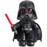 Star Wars Darth Vader Pluchen Figuur met Stemvervormer, met licht en stemverandering, cadeau voor verzamelaars, HJW21