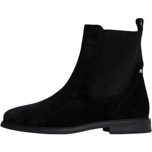 Tommy Hilfiger - Chelsea Boots - Zwart - Rundernappa