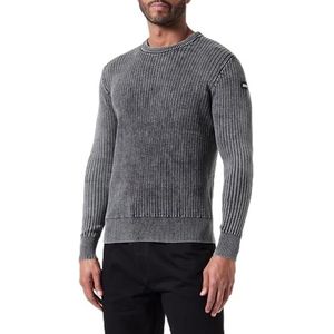 Schott NYC PLKARTER1 trui zwart L, Zwart, L