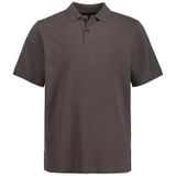 JP 1880 Heren grote maten grote maten Menswear L-8XL JP1880 poloshirt, basic, halve mouw, piqué, L tot 10XL 702560, grafietgrijs, 3XL