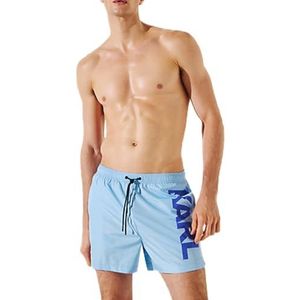 Karl Lagerfeld Karl Logo boardshorts voor heren, Placid Blue, L