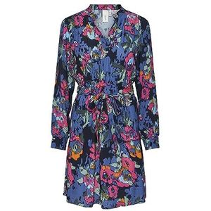 YAS Dames Yasfima Ls Dress S. Noos jurk, Garden Topiary/Aop: blury Print, XS