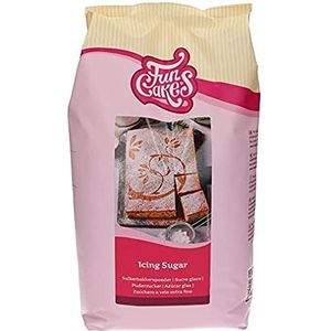 FunCakes Suikerbakkerspoeder: Zeer Fijne Suikerbakkerspoeder, Fijner Dan Poedersuiker Perfect Voor Het Maken Van Icing, Botercrème Of Om Fondant Uit The Rollen, Halal 4 Kg