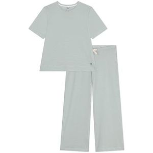 Petit Bateau Pyjama voor dames, Paul/Marshmallow, M