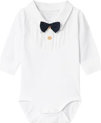 Romper - Lange Mouwen - Met Polokraag - Knoopsluiting - Zacht Jersey