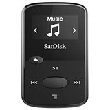 SanDisk Clip Jam MP3-Speler 8 GB (Persoonlijke Muziekspeler, Geïntegreerde MicroSD-Kaartsleuf, Scherm Van 1 Inch, Batterij Tot 18 Uur, 2 Jaar Garantie) Zwart