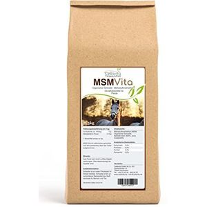 Cellavita MSM - organische zwavel - 5 kg voor paarden | farmaceutische kwaliteit zuiver zwavel 99,9% zuiver, 5 kg emmer