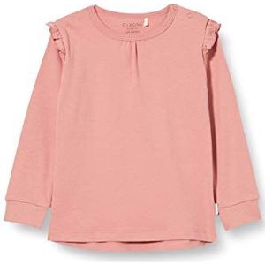 Fixoni Lange blouse voor babymeisjes, roze (dusty rose), 92 cm