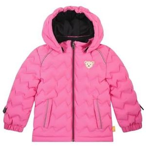 Steiff Uniseks kinderjas met capuchon, roze (hot pink), 92 cm