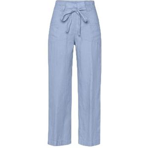 BRAX Dames Style Maine S Pure Linen broek, Soft Blue, 40, Soft Blue., 31W / 32L