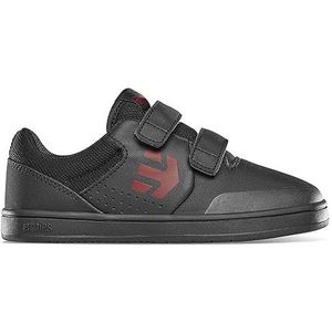 Etnies Little Kids Marana Skateschoenen voor kinderen, Zwart/Rood, 34 EU