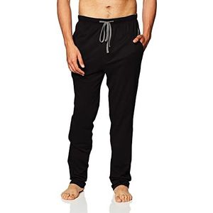 Hanes Effen gebreide broek voor heren, Zwart, M