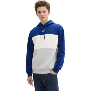 TOM TAILOR Denim Sweatshirt voor heren, 35788 - Space Cadet Blue, L