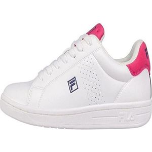 FILA Crosscourt 2 NT Teens Sneaker, White-Carmine, 37 EU