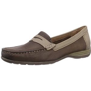 Jana 24699 dames mocassin, Braun Cigar, 42.5 EU Breed