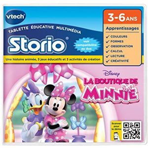VTech - Spel Storio – Minnie Shop 3 – 6 jaar – versie FR
