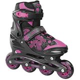 Roces Jokey 3.0 Girl inline skates voor meisjes, zwart-roze, 30/33