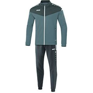 JAKO Kinderen trainingspak polyester Champ 2.0, steengrijs/antraciet licht, 116, M9120