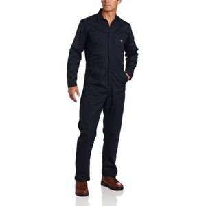 Dickies overall voor heren, lange mouwen, gemengd weefsel, maat L en XL.