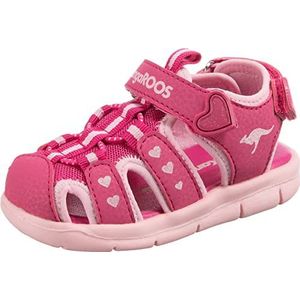 KangaROOS K-Mini sandaal voor jongens, Daisy Pink Rose, 11.5 UK Kind, Daisy Roze Roos, 11.5 UK Child
