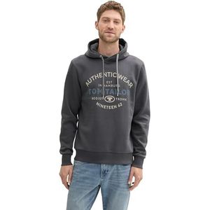 TOM TAILOR - 10899 - Sweat-shirt - Tarmac Grey - Mannen