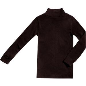 BABIDU Punt NOU T-shirt met halve halve douche, ondergoed voor jongens en meisjes, uniseks, kinderen, Chocolade, 14 Jaren