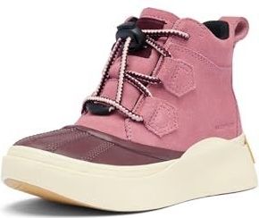 Sorel - Out N About 4 Classic - Waterdichte Enkellaarsjes - Paars Dazed Honing Wit