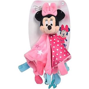 Simba 6315876398 - Disney Minnie 3D knuffeldoek, 42 cm, pluche figuur, babyspeelgoed, geschikt vanaf de eerste levensmaanden