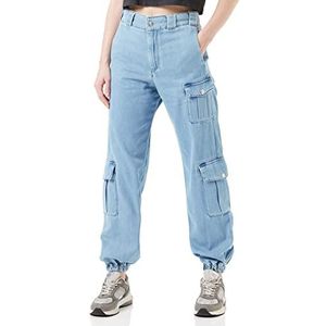 Replay Dames Jeans, 010, lichtblauw, 24W (Regular)