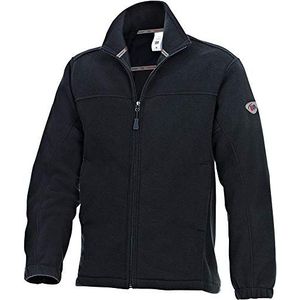 BP 1872-646-32-3XL Fleece jas, opstaande kraag en arm-hefsysteem, 270,00 g/m² 100% polyester, zwart, 3XL