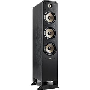 POLK AUDIO Signature Elite ES60 vloerluidspreker, hifi-luidsprekers voor muziek en thuisbioscoop, passieve luidspreker met volledig bereik (pak van 1) - zwart