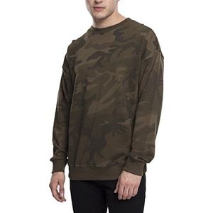 Urban Classics Heren Camo Crewneck Pullover