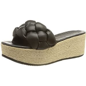 Shabbies Amsterdam Damessandalen Shs1102, zwart, 42 EU