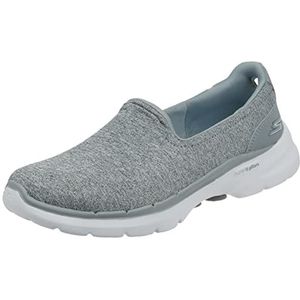 Skechers Go Walk 6 Knight Glow Go Walk 6 Knight Glow voor dames, grijs, 8.5 Wide