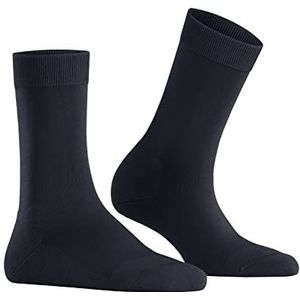 FALKE Dames Sokken ClimaWool W SO Wol Lyocell eenkleurig 1 Paar, Blauw (Dark Navy 6370), 39-40