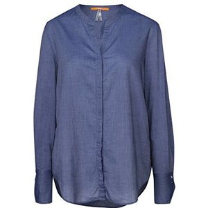 BOSS dames efelize blouse, blauw (dark blue 405), 40