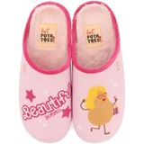 Gioseppo - Glenville - Pantoffels - Roze - Gerecycled Polyester - Natuurrubber Zool