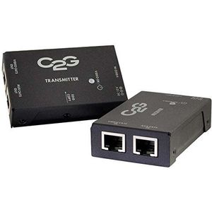 C2G TrueLink Series 2-Port HDMI naar Cat5e Extender Docking Station Hub, Extend HDMI 48M Over Cat5e
