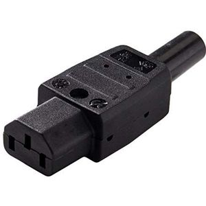 PremiumCord cs220f voeding 230V bus 10A, IEC C13, kleur zwart