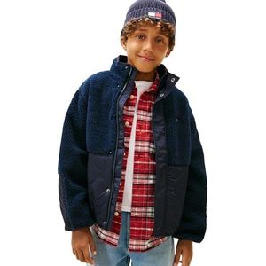 Tommy Hilfiger Bomberjack voor jongens, BLAUW (Donker Nacht Navy), 18 maanden