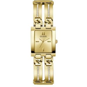 Guess MOD ID dameshorloge van roestvrij staal, Goud, Fashion-Forward Luxury