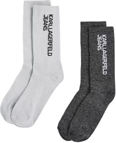 Karl Lagerfeld - A1W47153 - Sokken - 2 Paren - Metallic-gecoat