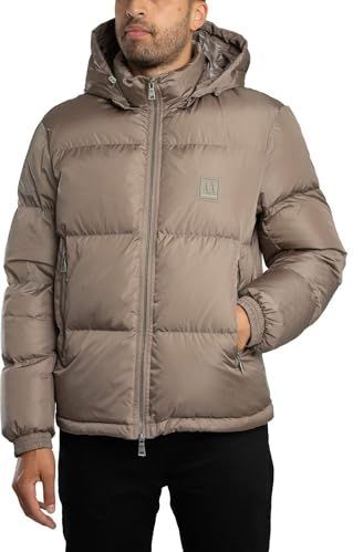 AIX Armani Exchange - XM000348AF12286U6107 - Gewatteerd Jack - Bruin - Casual - Polyamide
