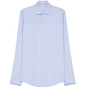 Seidensticker Heren 656620 Hemd, lichtblauw, 38