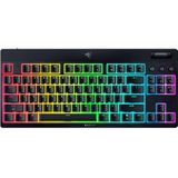 Razer BlackWidow V4 Tenkeyless - Draadloos Gamingtoetsenbord - Oranje Switch - HyperSpeed & Bluetooth
