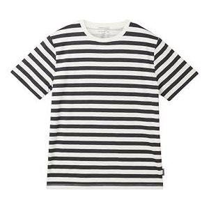 TOM TAILOR Oversized basic T-shirt met ronde hals voor jongens en kinderen, 15159 - Foggy Blue, 176