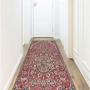 Vinyl tapijt, Fathima, rood, 66 x 250 cm