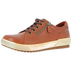 Andrea Conti Veterschoenen lage damesschoenen 0066002, grootte:41, kleur:Bruin