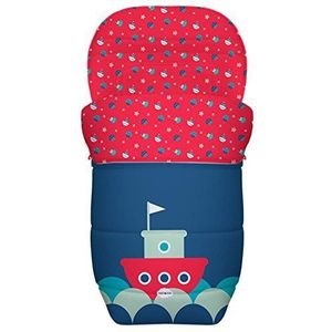 Baby Star Tas zitting kinderwagen universeel omkeerbaar (een kleine marine)