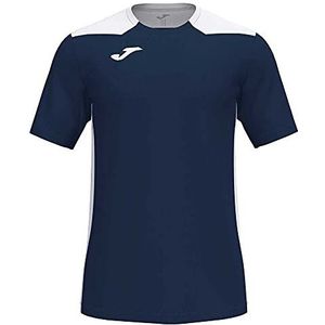 T-shirt met korte mouwen Championship VI marineblauw wit